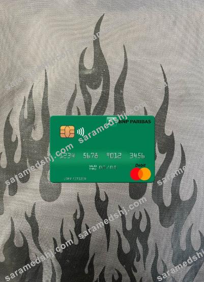 Mauritania BNP Paribas mastercard photolook front